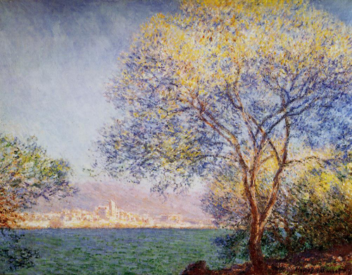 Antibes in the Morning 1888 by Claude Monet Oil Painting reproduction