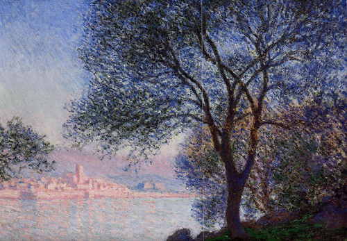 Antibes Seen from the Salis Gardens3 1888  by Claude Monet Oil Painting reproduction