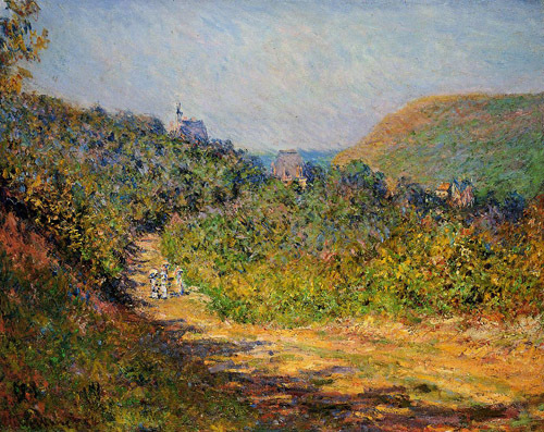 At Les Petit-Dalles 1884  by Claude Monet Oil Painting reproduction