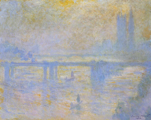 Charing Cross Bridge6 1899-1901 by Claude Monet Oil Painting reproduction