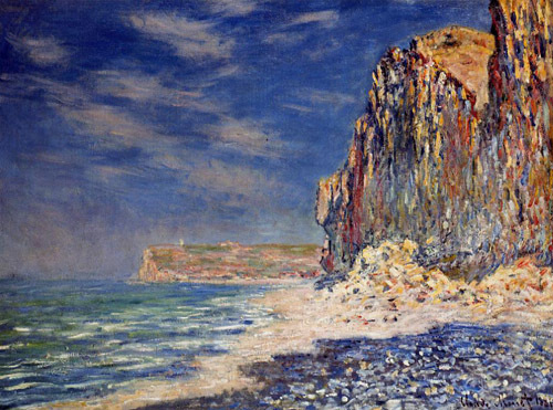 Cliff near Fecamp 1881 by Claude Monet Oil Painting reproduction