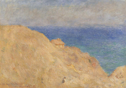 Coastguard Cabin 1897 by Claude Monet Oil Painting reproduction