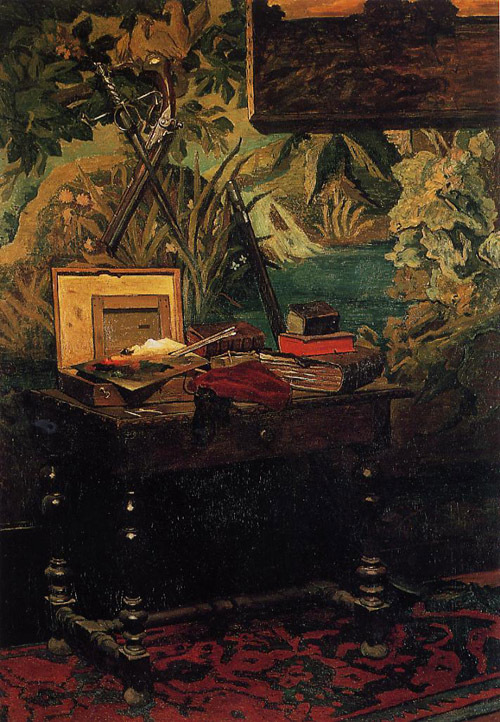 Corner of a Studio 1861 by Claude Monet Oil Painting reproduction