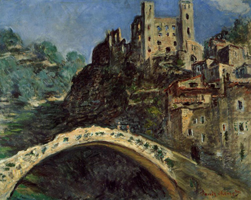 Dolceacqua 1884 by Claude Monet Oil Painting reproduction