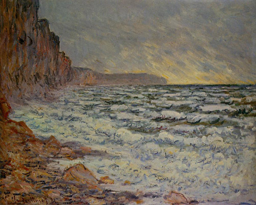 Fecamp by the Sea 1881 by Claude Monet Oil Painting reproduction