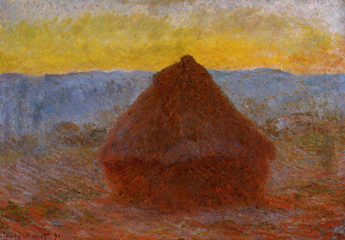 Grainstack 1891 by Claude Monet Oil Painting reproduction