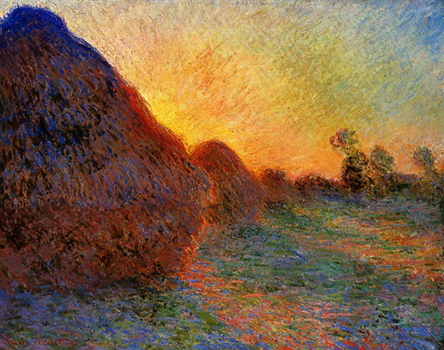 Grainstacks 1890 by Claude Monet Oil Painting reproduction