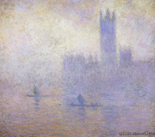 Houses of Parliament Fog Effect 1900-1901 by Claude Monet Oil Painting reproduction