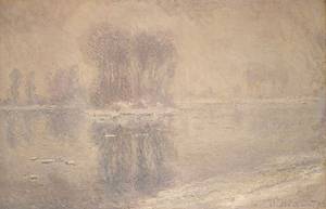 Ice Floes 1893 by Claude Monet Oil Painting reproduction