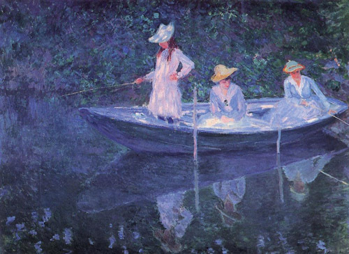 In the Norvegienne 1887  by Claude Monet Oil Painting reproduction