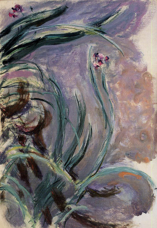 Irises3 1914-1917  by Claude Monet Oil Painting reproduction