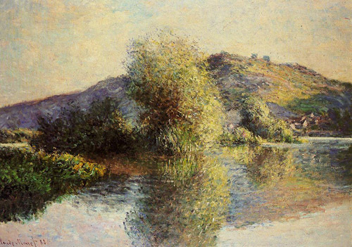 Isleets at Port-Villez 1883  by Claude Monet Oil Painting reproduction