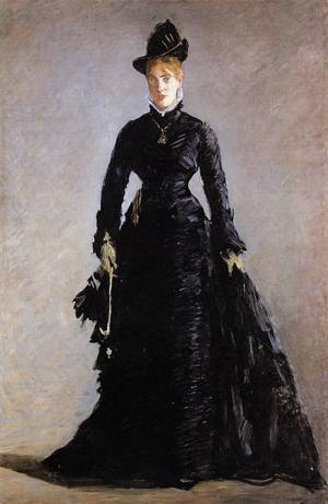 La Parisienne Study of Ellen Andree 1874  by Claude Monet Oil Painting reproduction