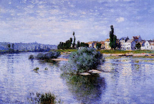 Lavacourt 1880  by Claude Monet Oil Painting reproduction