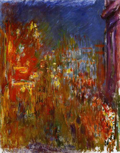 Leicester Square at Night 1900-1901 by Claude Monet Oil Painting reproduction