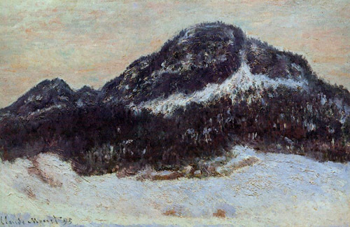Mount Kolsaas3 1895  by Claude Monet Oil Painting reproduction