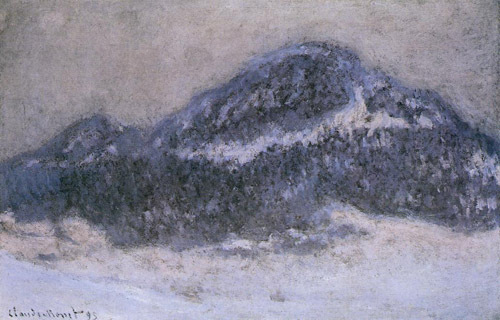 Mount Kolsaas in Misty Weather 1895  by Claude Monet Oil Painting reproduction