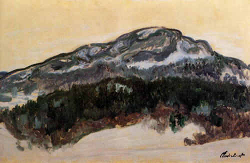 Mount Kolsaas Norway 1895  by Claude Monet Oil Painting reproduction