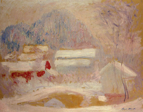 Norwegian Landscape Sandviken 1895  by Claude Monet Oil Painting reproduction