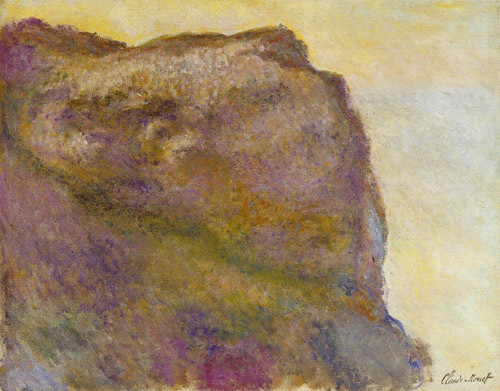 On the Cliff at Petit Ailly 1896  by Claude Monet Oil Painting reproduction