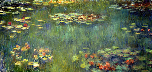 Pool with  Waterlilies  by Claude Monet Oil Painting reproduction