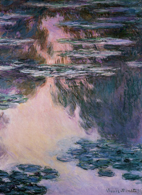 Water-Lilies7 1907 by Claude Monet Oil Painting reproduction