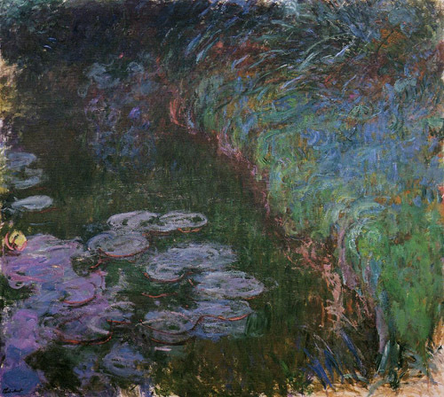 Water-Lilies7 1914-1917 by Claude Monet Oil Painting reproduction