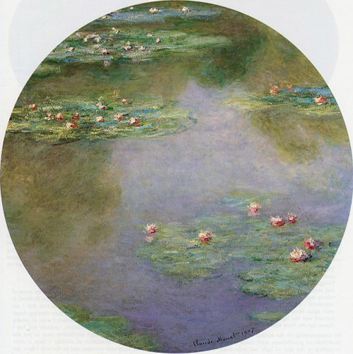 Water-Lilies9 1907  by Claude Monet Oil Painting reproduction