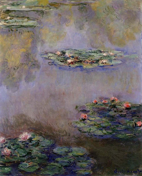 Water-Lilies11 1908  by Claude Monet Oil Painting reproduction