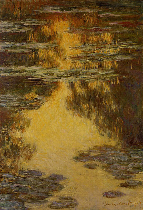 Water-Lilies13 1907 by Claude Monet Oil Painting reproduction