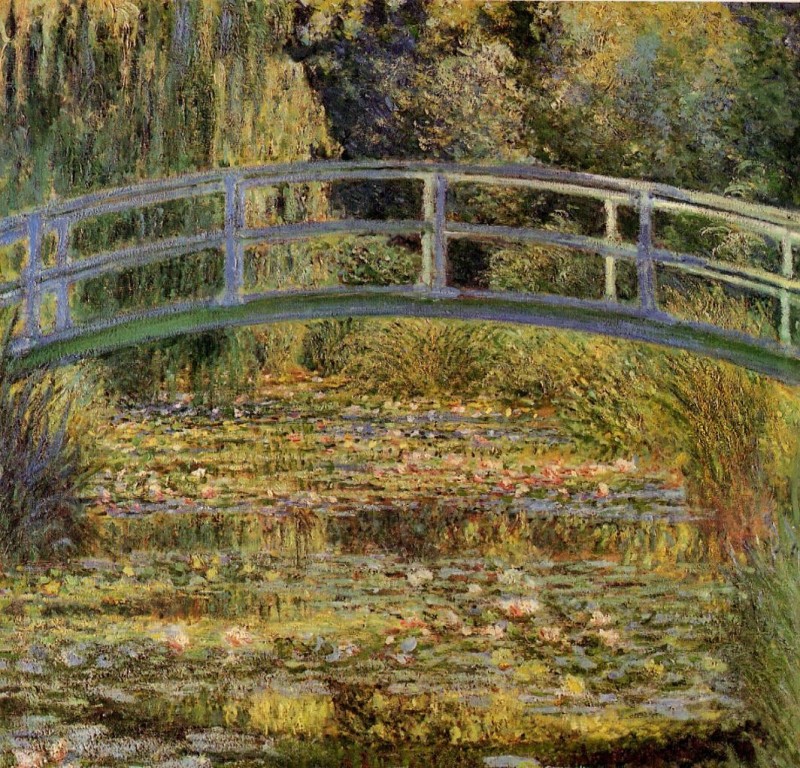 Water-Lily Pond by Claude Monet Oil Painting reproduction