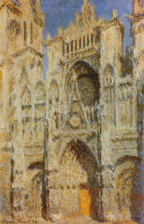 Portal in the Sun2 1893  by Claude Monet Oil Painting reproduction