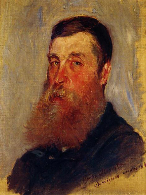 Portrait of an English Painter Bordighera 1884  by Claude Monet Oil Painting reproduction