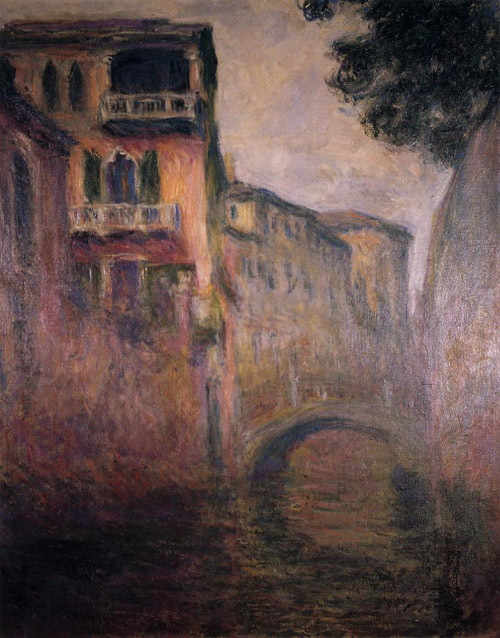 Rio della Salute3 1908  by Claude Monet Oil Painting reproduction
