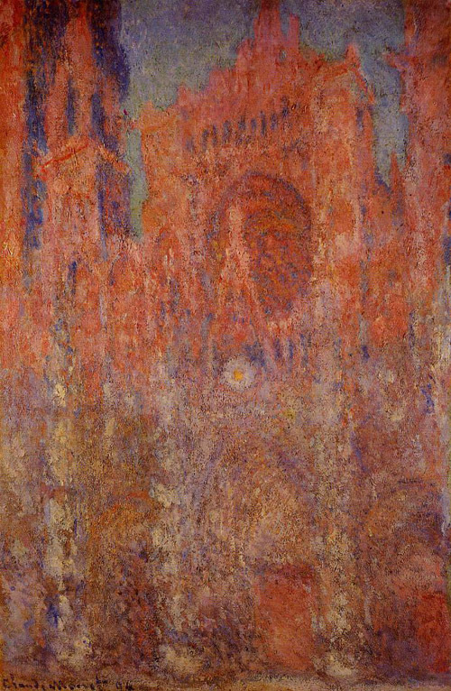 Rouen Cathedral 1892  by Claude Monet Oil Painting reproduction