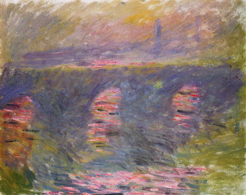 Waterloo Bridge2 1899-1901  by Claude Monet Oil Painting reproduction