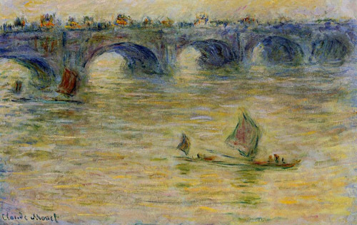 Waterloo Bridge 1899-1901  by Claude Monet Oil Painting reproduction