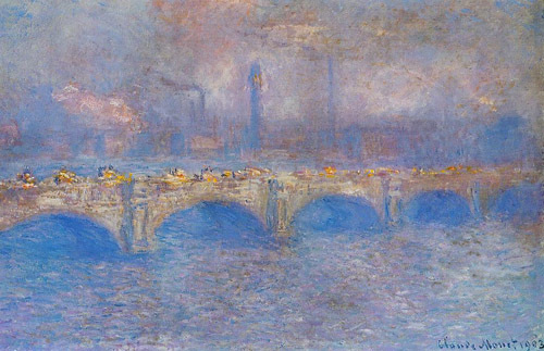 Waterloo Bridge Sunlight Effect2 1899-1901 by Claude Monet Oil Painting reproduction
