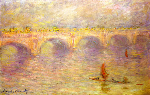 Waterloo Bridge by Claude Monet Oil Painting reproduction