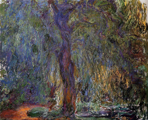 Weeping Willow3 1918-1919  by Claude Monet Oil Painting reproduction