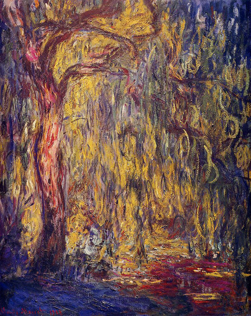 Weeping Willow 1918  by Claude Monet Oil Painting reproduction