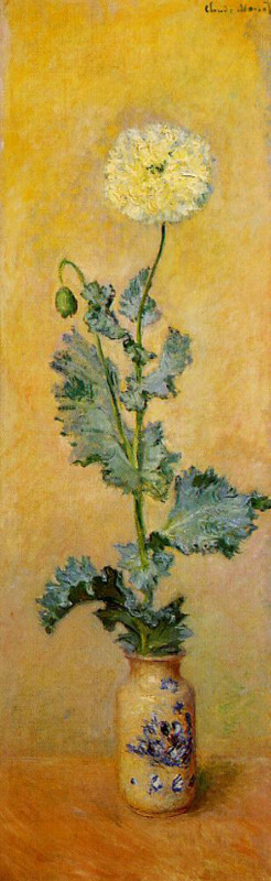White Poppy 1883  by Claude Monet Oil Painting reproduction