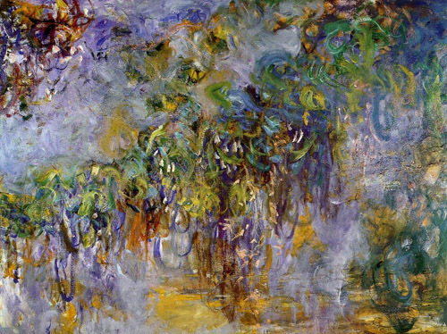 Winteria (right half) 1917-1920 by Claude Monet Oil Painting reproduction