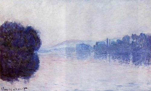 The Seine near Vernon 1894  by Claude Monet Oil Painting reproduction