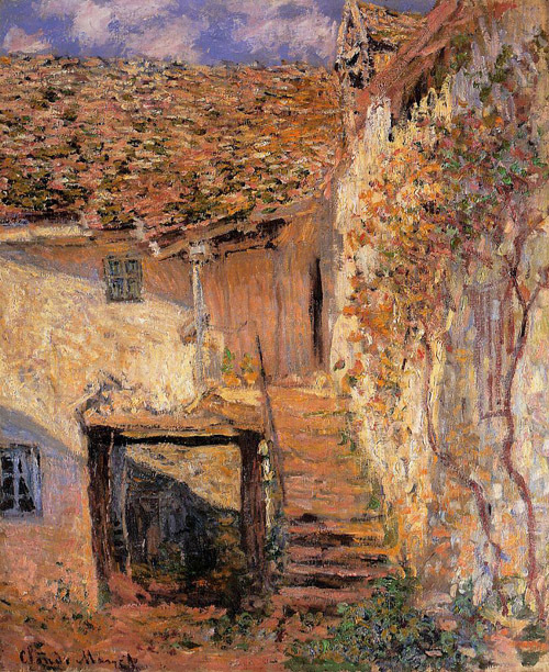 The Steps 1878  by Claude Monet Oil Painting reproduction