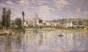 Veheuil in Summer 1880  by Claude Monet Oil Painting reproduction