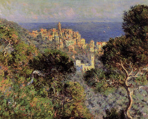 View of Bordighera 1884  by Claude Monet Oil Painting reproduction