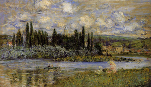View of Vetheuil 1880 by Claude Monet Oil Painting reproduction