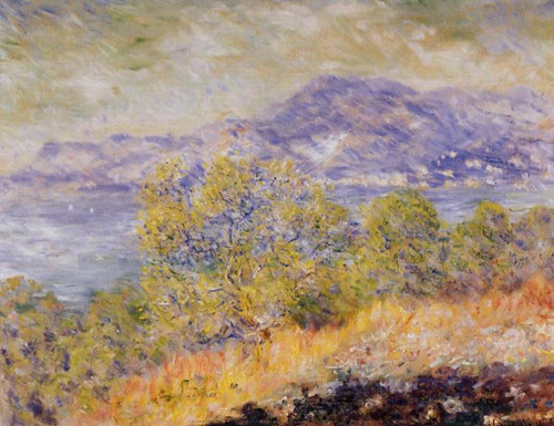 View Taken near Ventimiglia 1884  by Claude Monet Oil Painting reproduction
