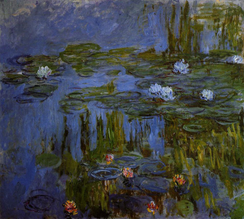Water-Lilies1 1914-1917 by Claude Monet Oil Painting reproduction